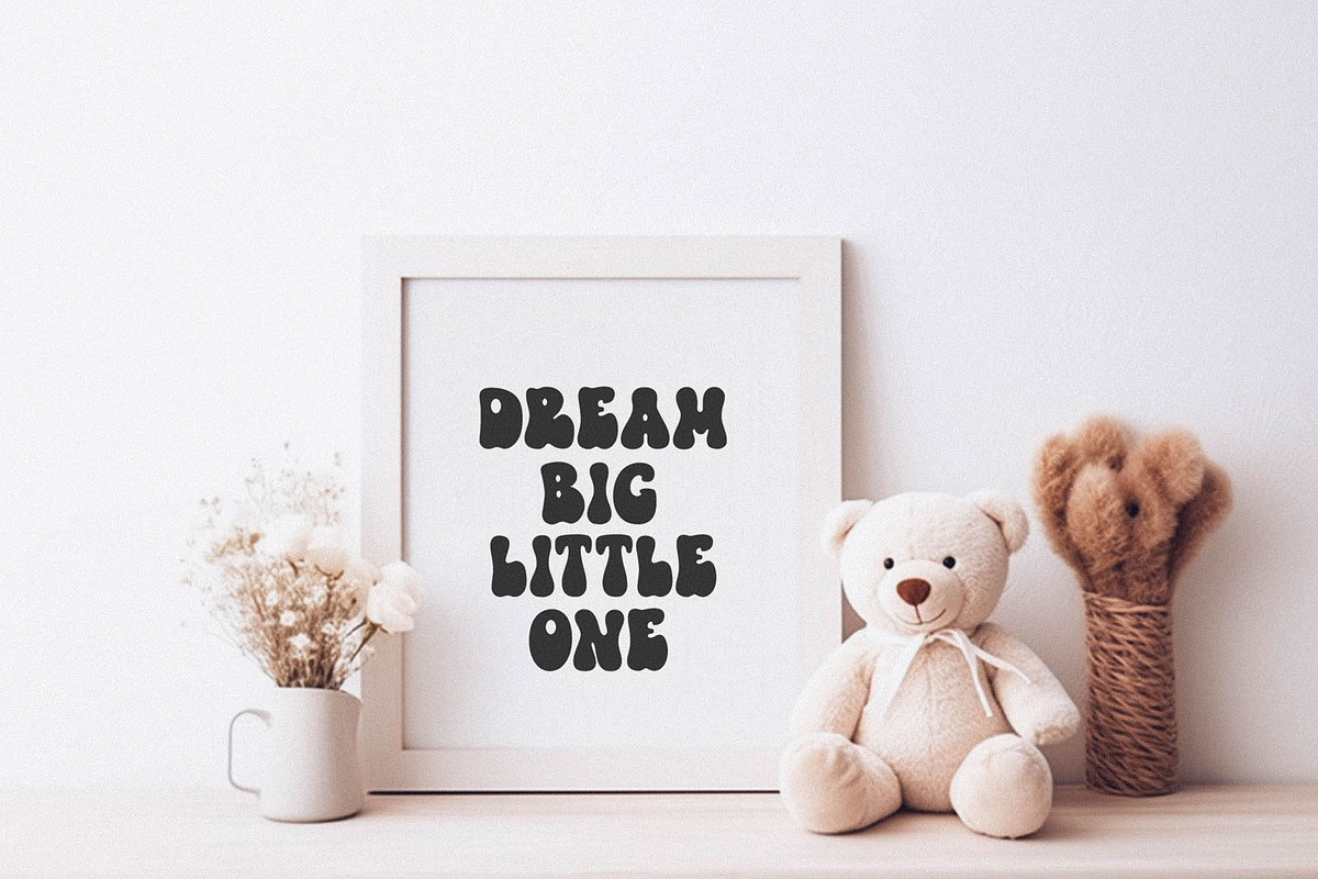 More Than Love Retro Vintage Font, a Handwritten Font by BarcelonaShop (Photo 16 of 19)