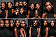 Luxury Raw Hair black models Photos, a Beauty & Fashion Photo by My Template Studio (Thumbnail 3 of 12)