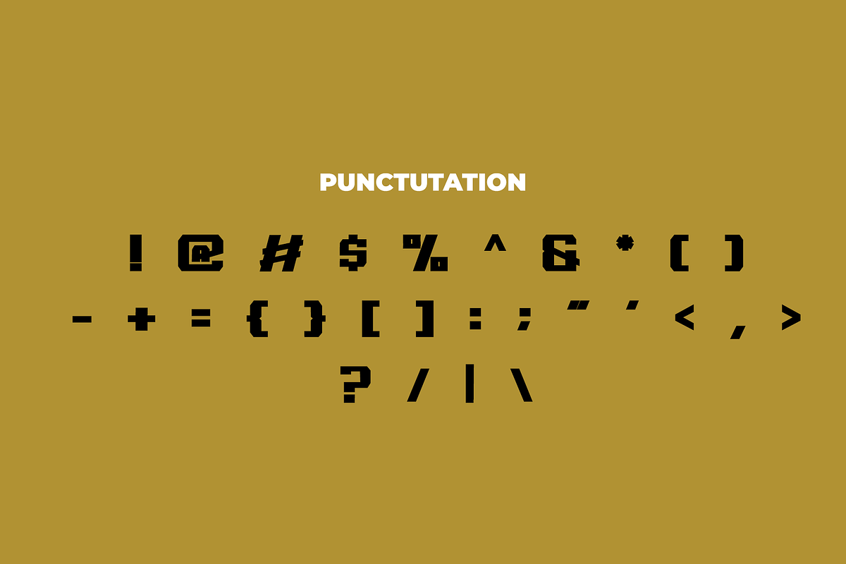 REGUILON Sport Displat Font preview 7