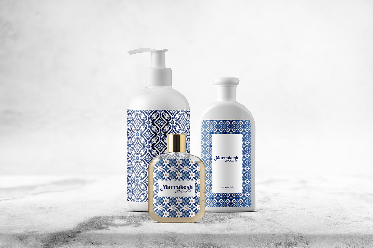 Morocco & Azulejos seamless patterns, a Pattern Graphic by Tabita's shop (Photo 8 of 18)