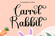 Carrot Rabbit, a Handwritten Font by InermediaSTUDIO (Thumbnail 1 of 8)