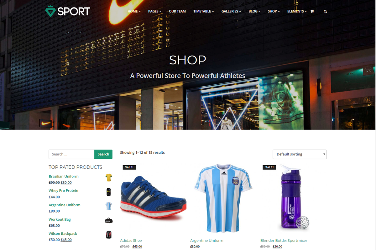 Sport Team & Athlete WordPress Theme, a WordPress Template by Visualmodo (Photo 15 of 21)