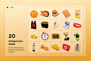 Basketball Equipment 3D Icon Pack, a Sport Illustration by twinstd (Thumbnail 6 of 6)