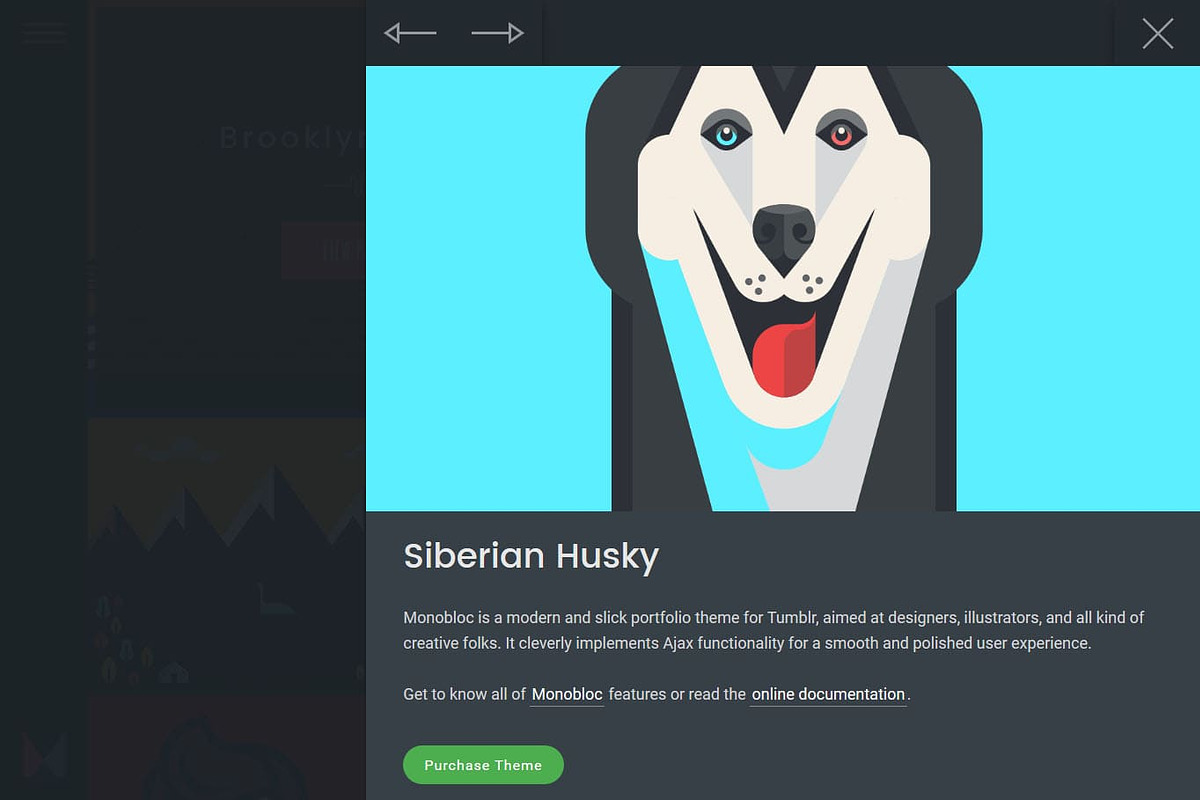 Monobloc Tumblr Theme, a Websites & App Template by PixelMoxie (Photo 8 of 10)