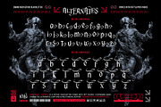 Fang Malic Typeface, a Blackletter Font by alit design (Thumbnail 15 of 20)