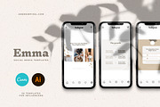 Emma - Social Media Templates, a Social Media Template by AndrewPixel (Thumbnail 1 of 11)