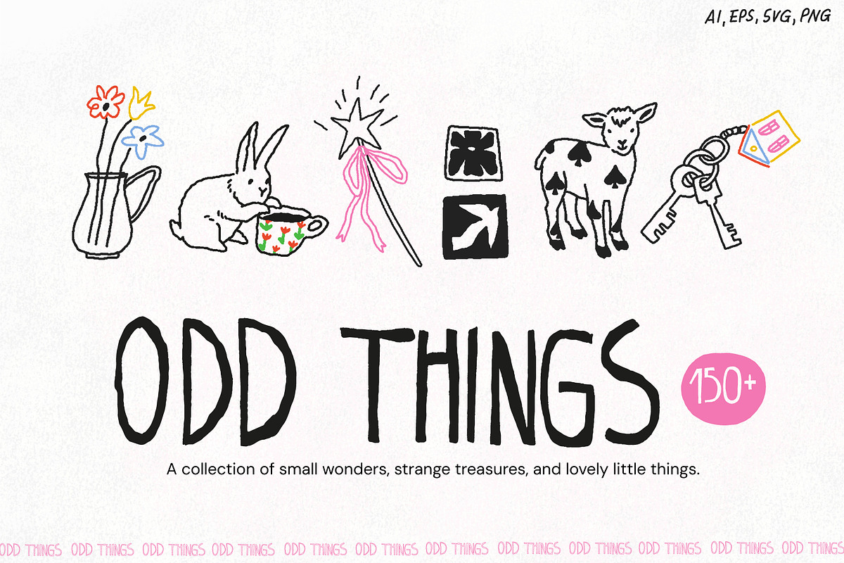 Odd Things: 150 Quirky Illustrations, an Object Illustration by Olly Kava (Photo 1 of 9)