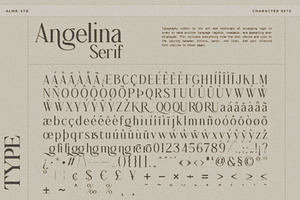 Angelina Ligature Serif