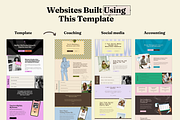 Squarespace Website template, a Squarespace Template by Ciel Lumiere (Thumbnail 8 of 8)