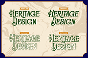 The Barstain, a Serif Font by Burntilldead (Thumbnail 2 of 13)