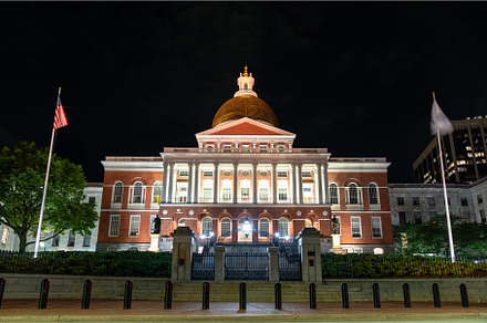 Massachusetts State House, an Architecture Photo by Leonid Andronov