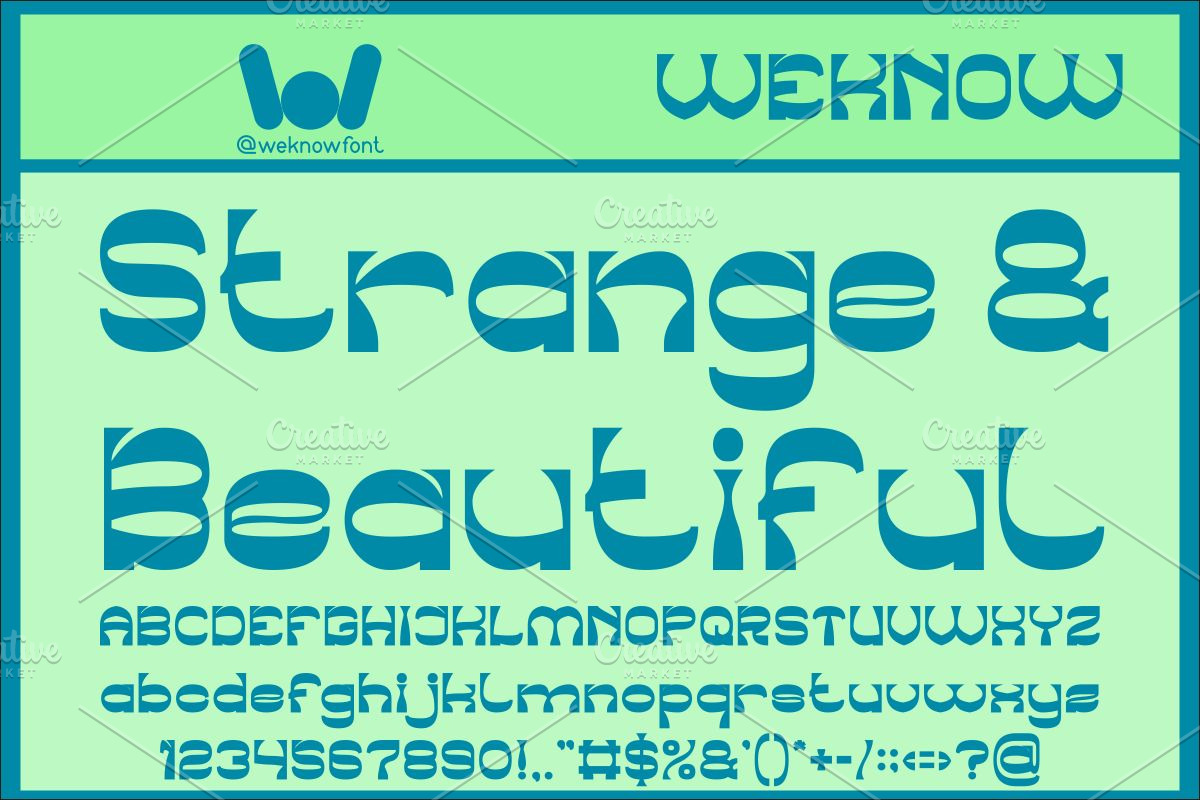 Black Rose font, a Font by weknow (Photo 4 of 8)