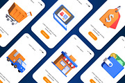 Ecommerce 3D Icon Pack, an Object 3D Model by Rishsketch (Thumbnail 3 of 9)