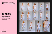 Shorts and T-Shirt Mockup, a Bottom Mockup by Freeman Studio (Thumbnail 4 of 16)