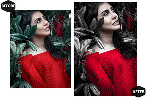 12 Lady In Red Lightroom Presets