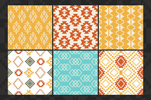 30 Aztec Southwestern Patterns Pack