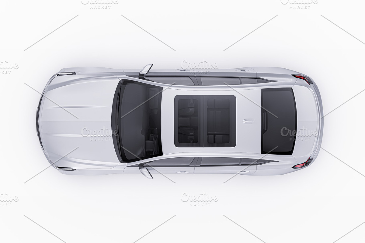 2025 Luxury Sport Sedan Set, an Advertising Mockup by Halal Graphic Studio (Photo 12 of 12)
