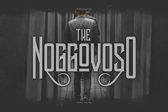 Noggovoso Font preview 7