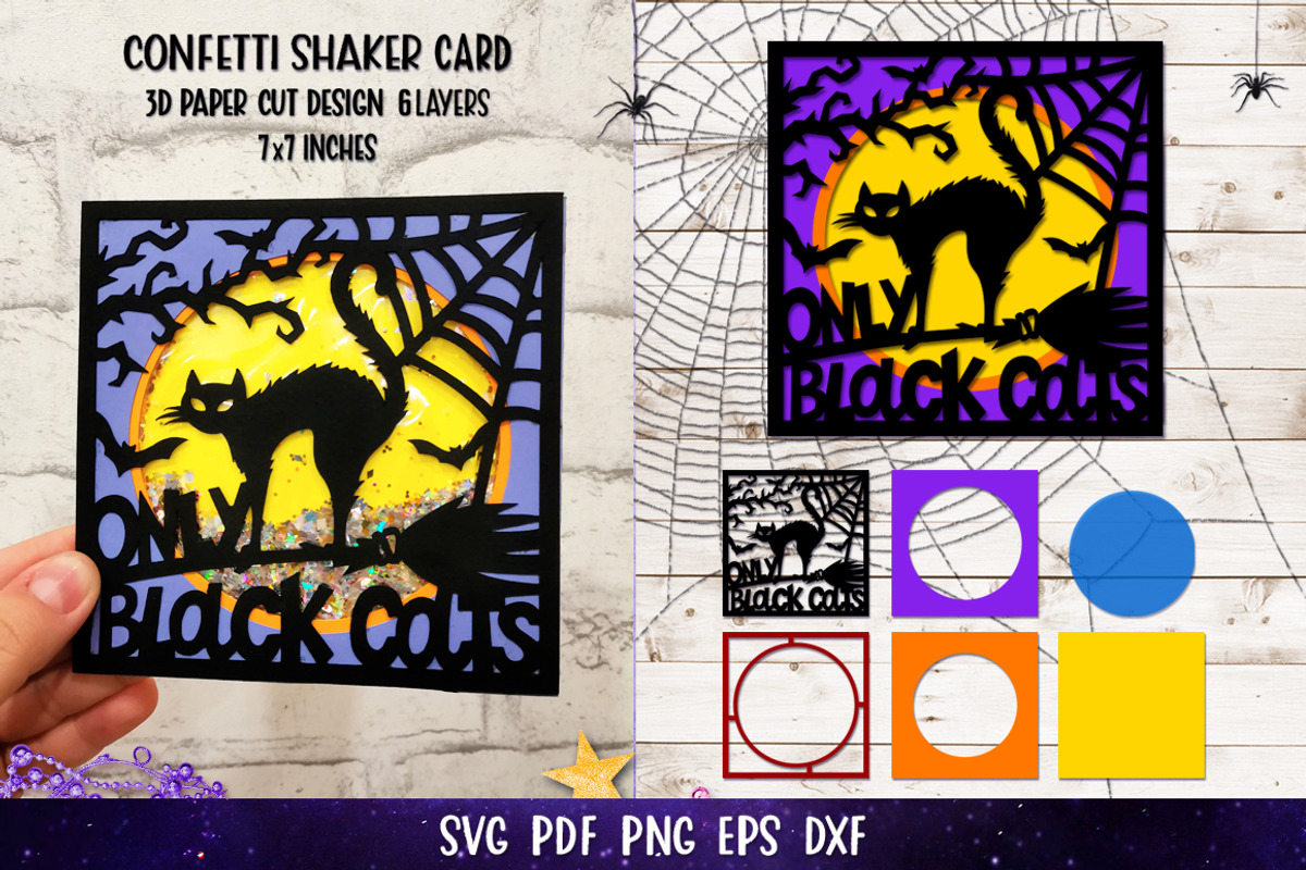 3D Halloween Card Confetti Shaker, a Card Template by Digital_Craftyfox (Photo 3 of 24)