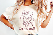 Dill Pickle Shirt PNG, Dill Doe Tee, an Illustration by SharpMarketplace (Thumbnail 2 of 9)