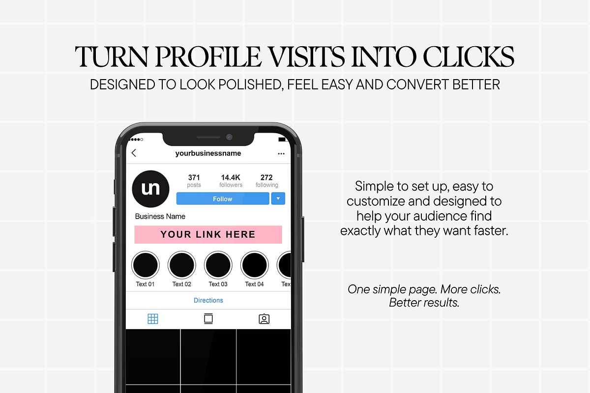 Pastel Link In Bio Template, a Landing Page Template by Anna Design Studio (Photo 7 of 10)