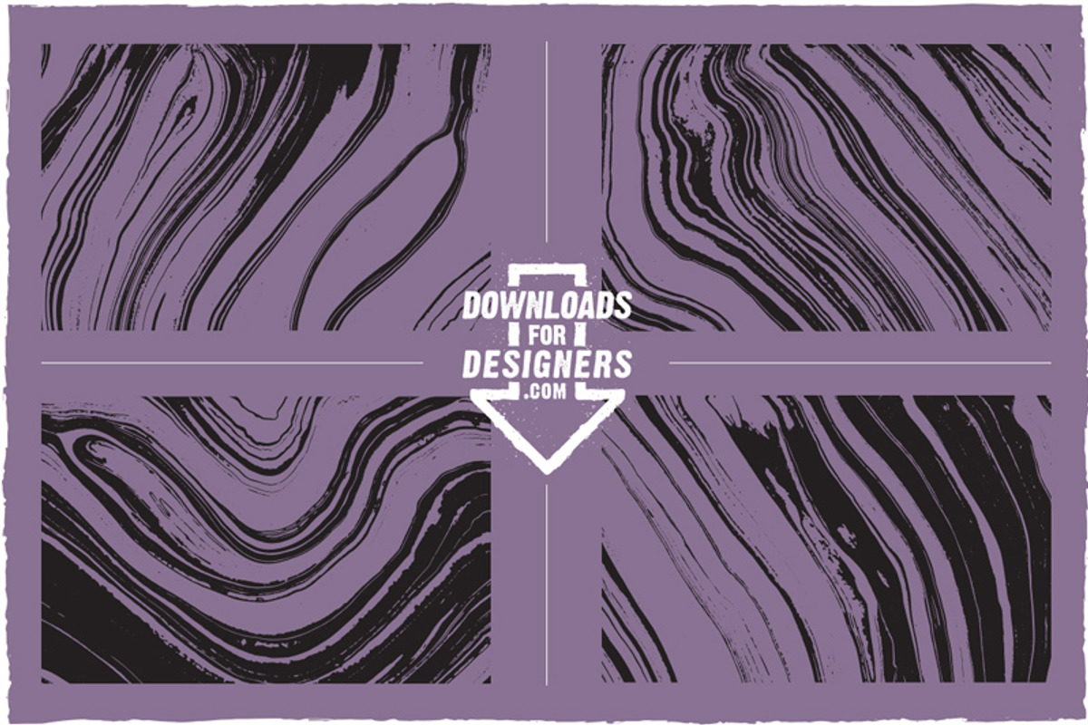Messy Marbling - Vector pack, a Texture Graphic by Downloads for Designers (Photo 3 of 6)