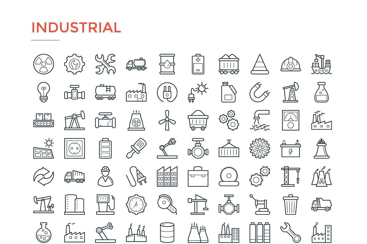 4800 Line Icons Pack, an Outline Icon by Vectors Market (Photo 11 of 13)