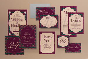 Wedding Invitation Set