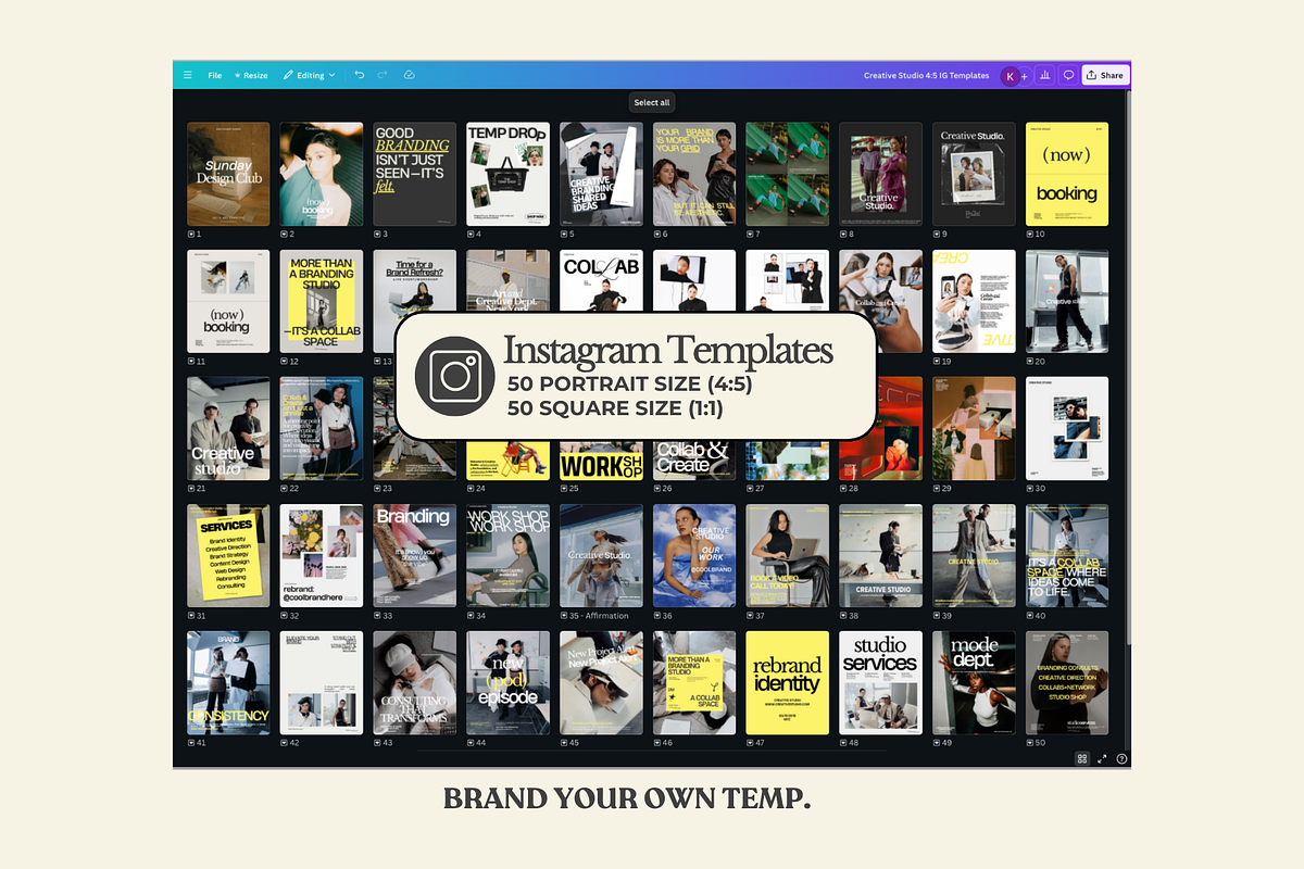Branding and Social Media Templates, a Templates & Theme by BYOTstudios (Photo 3 of 11)