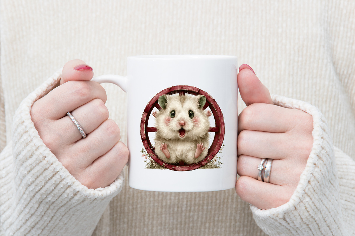 Funny Panic Animals Clipart Bundle, an Illustration by designcity5 (Photo 5 of 5)