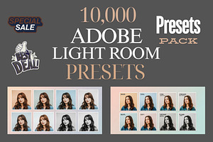 High Contrast Preset Pack Of 10,000, a Preset Add-On by Crox Studio | Digital