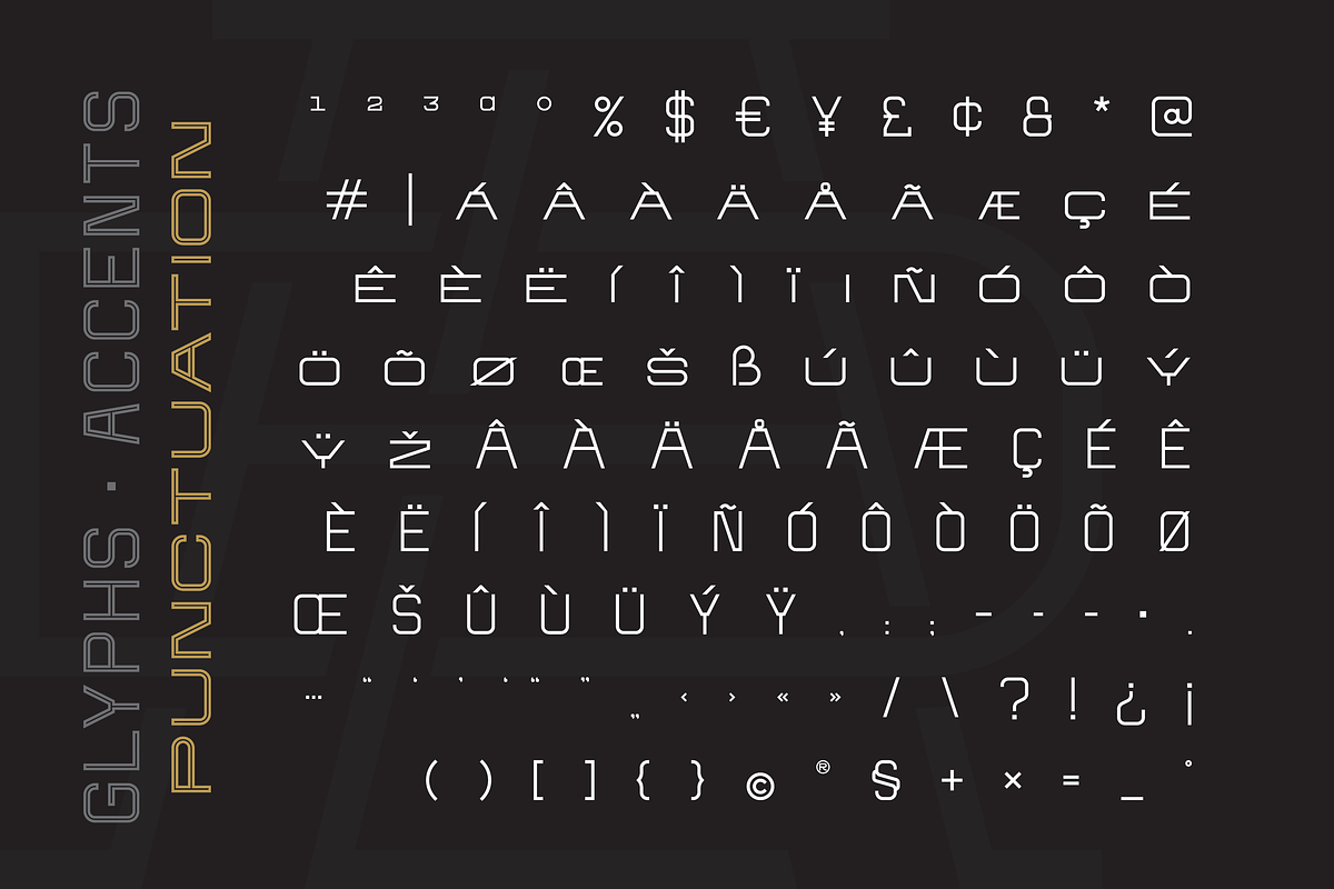 Brandogram Monogram Typeface, a Slab Serif Font by Bogdan Casota (Photo 13 of 22)