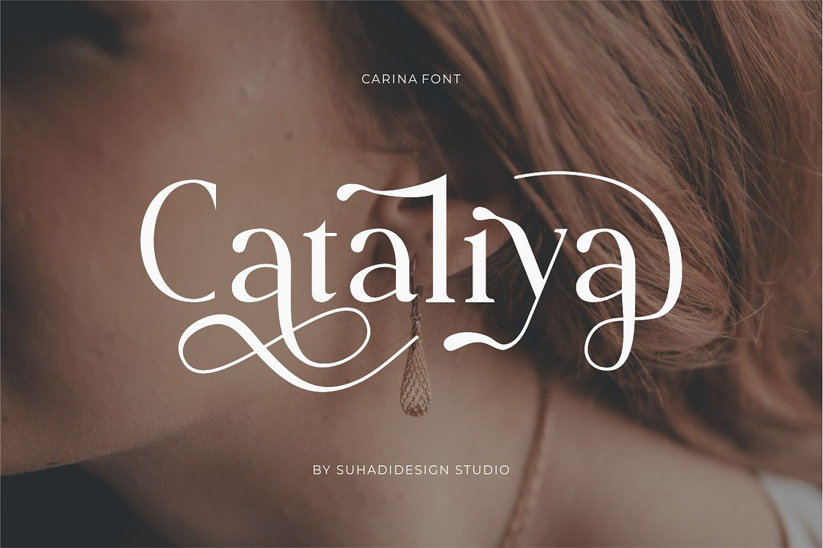 Carina classy elegant font, a Serif Font by suhadidesign (Photo 14 of 14)