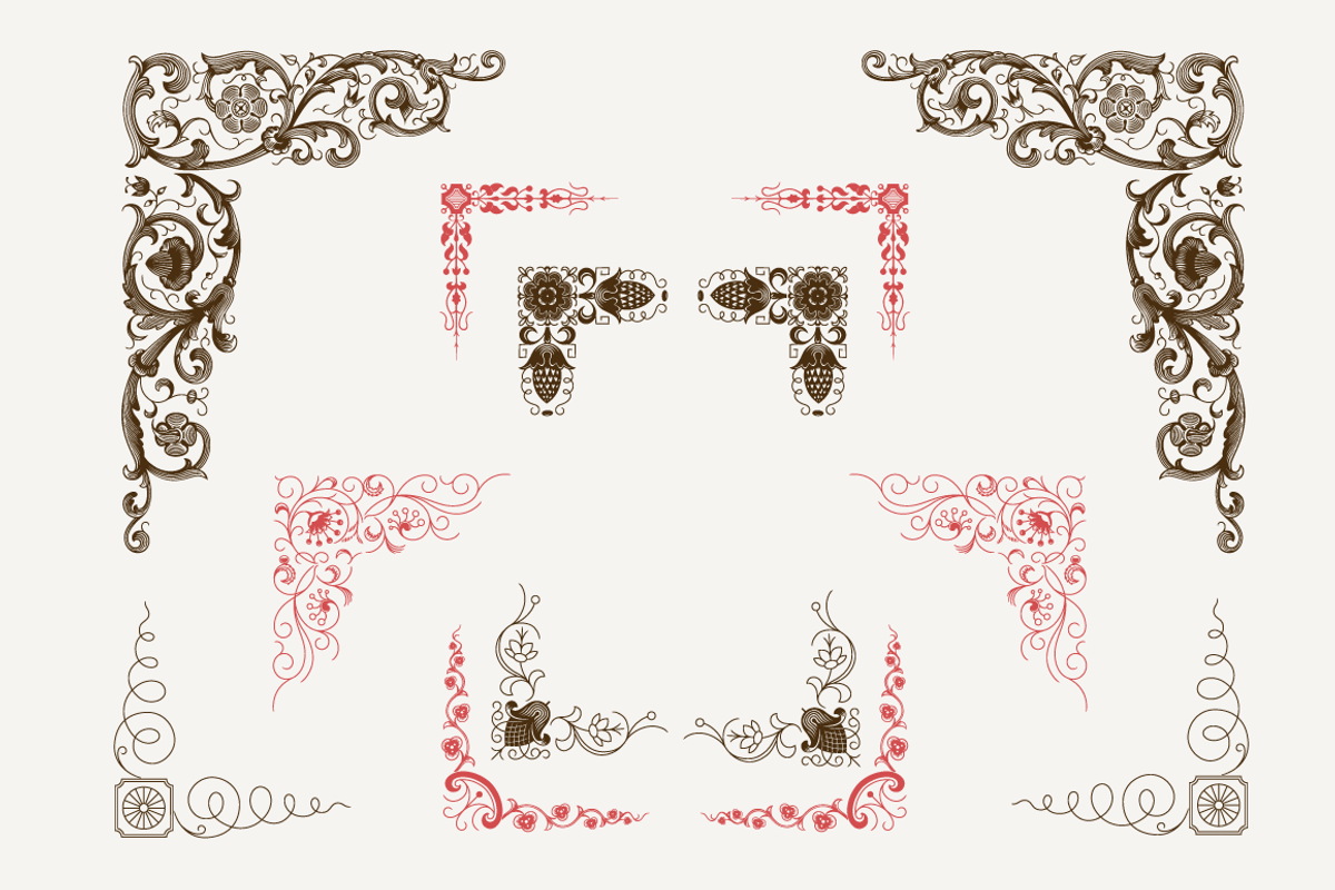 Decorative Corners N°6, an Illustration by Webalys (Photo 1 of 4)