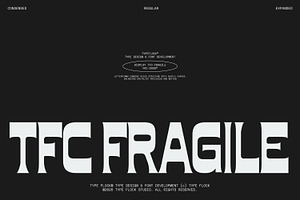 TFC Fragile Font