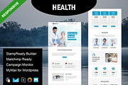 HEALTH- Responsive Email Template, an Email Template by FourDinos (Thumbnail 1 of 3)
