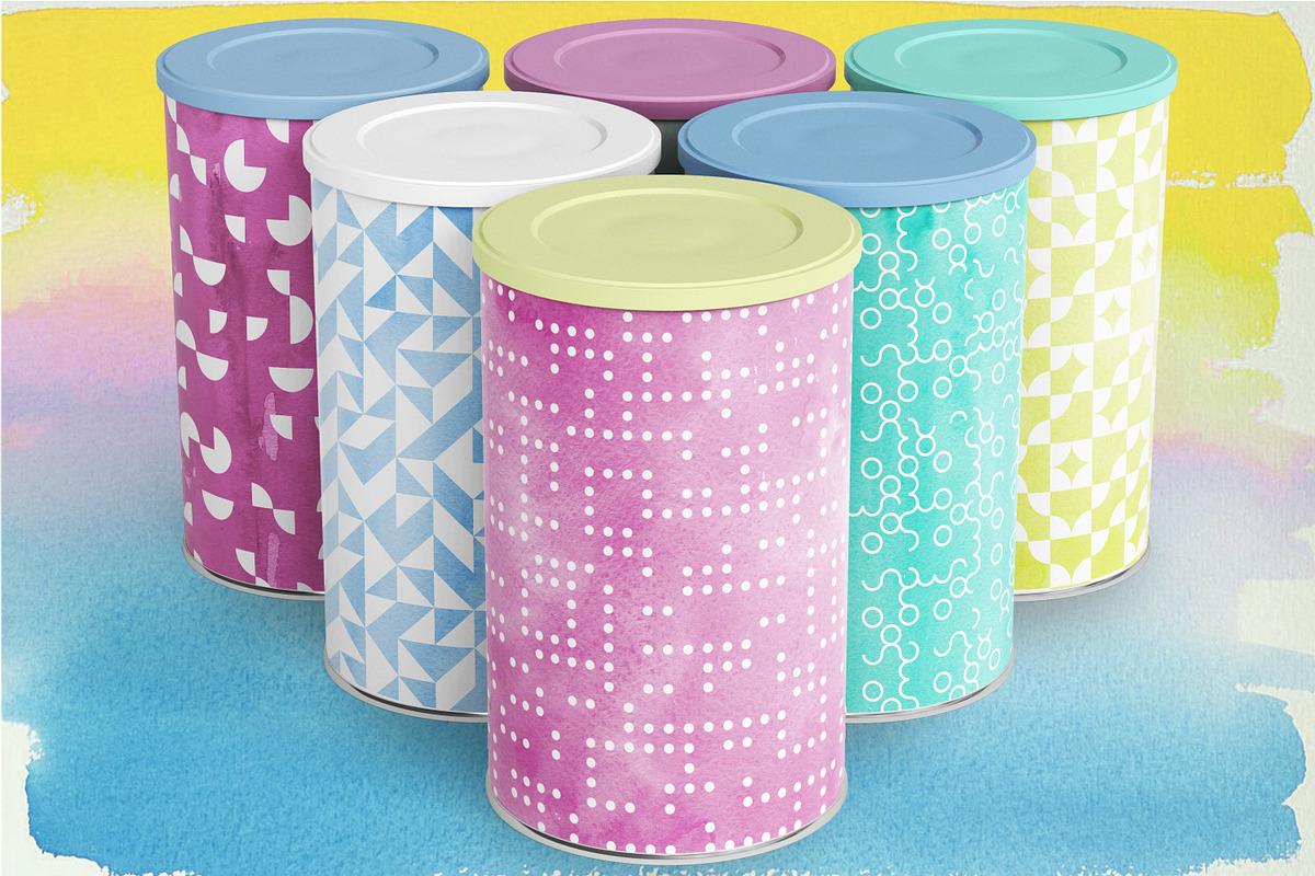Truchet Tiles - Geometric Patterns, a Pattern Graphic by WBS Design (Photo 2 of 3)
