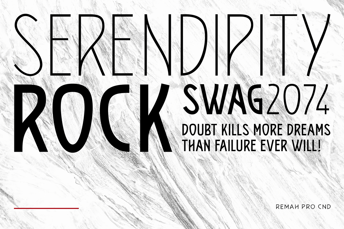 Remah Pro / san serif typeface preview 7