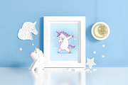 Kids Room Frame Mockups - Unicorn, a Product Mockup by Milan Mockup (Thumbnail 1 of 6)