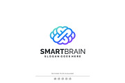 Gradient Modern Smart Brain Logo, a Branding & Logo Template by Artnivora.Std (Thumbnail 1 of 4)