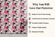 Abstract Red & Pink Patterns, a Pattern Graphic by Ninterints (Thumbnail 4 of 12)
