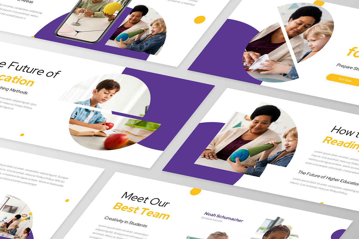 Future Education Keynote Template, a Presentation Template by GraphauseProject (Photo 5 of 6)