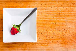 Dessert Bowl With Strawberry, a Food & Drink Photo by THP Creative