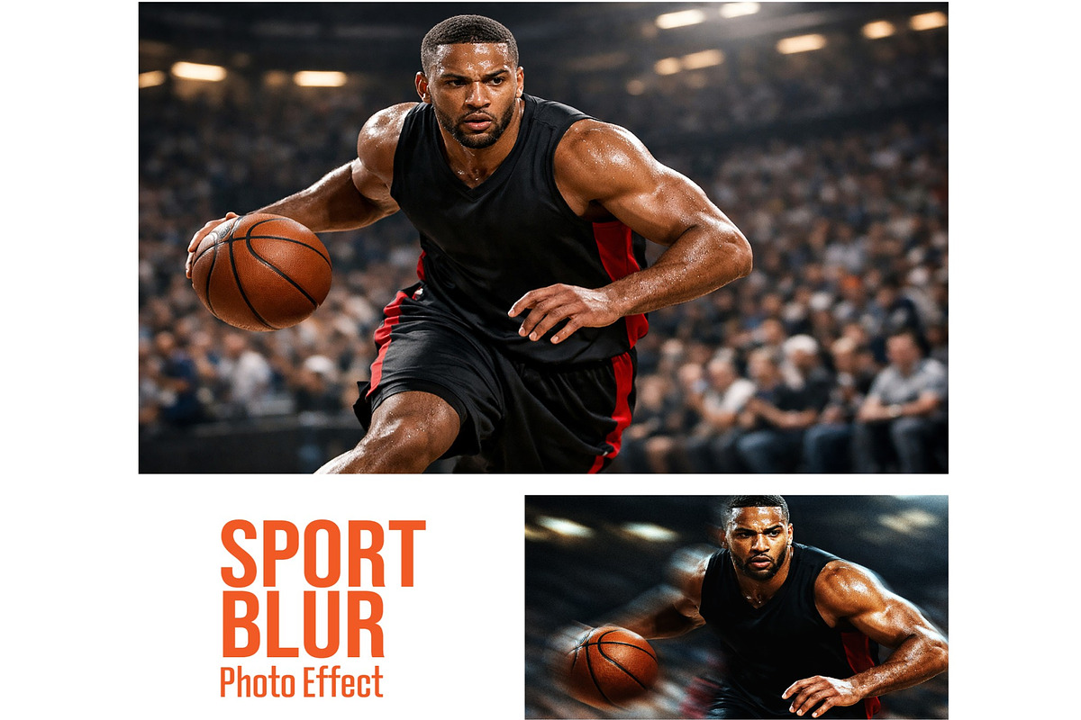 Sports Blur Photo Effect, a Layer Style Add-On by studiogstock (Photo 2 of 2)