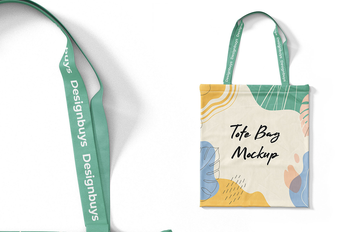 Tote Bag Mockup Set, a Product Mockup by Designbuys (Photo 4 of 7)