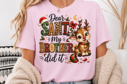 Dear Santa My Brother Did It PNG, a Seasonal Illustration by Rose Art (Thumbnail 3 of 4)