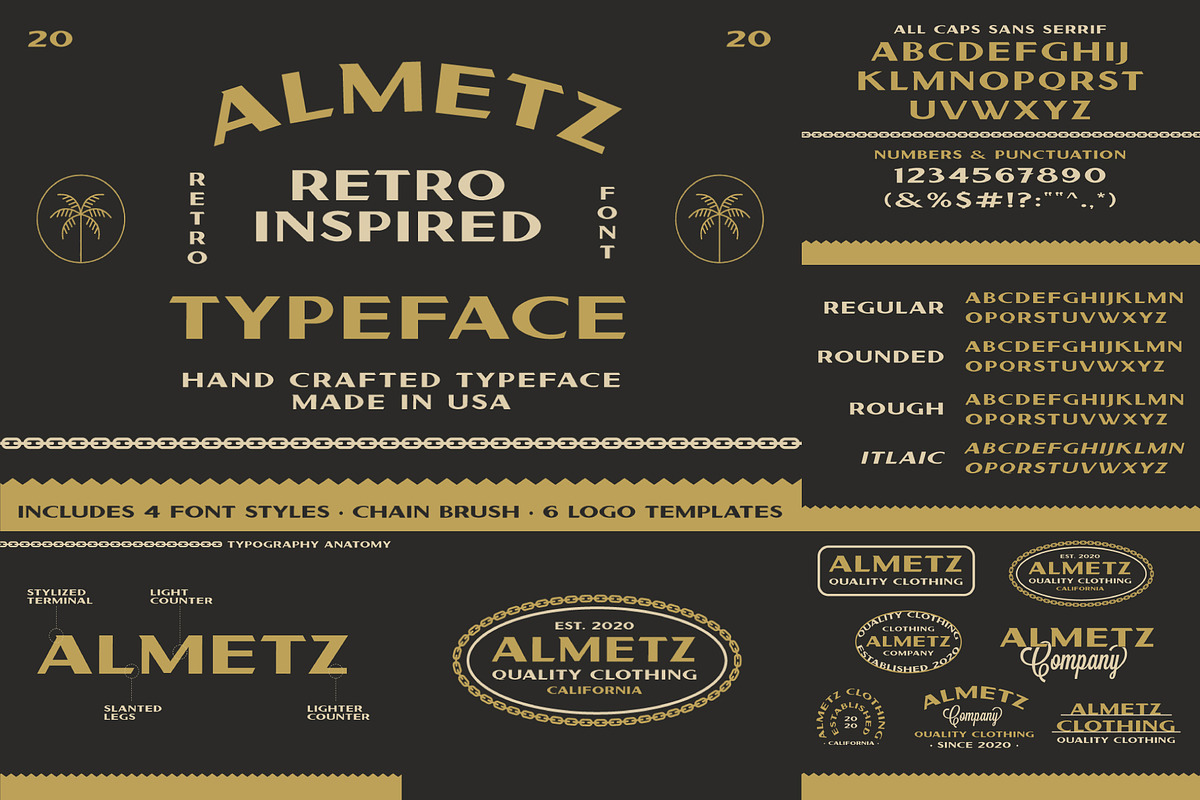 The Vintage Font Bundle, a Font by NienowBrand (Photo 12 of 14)