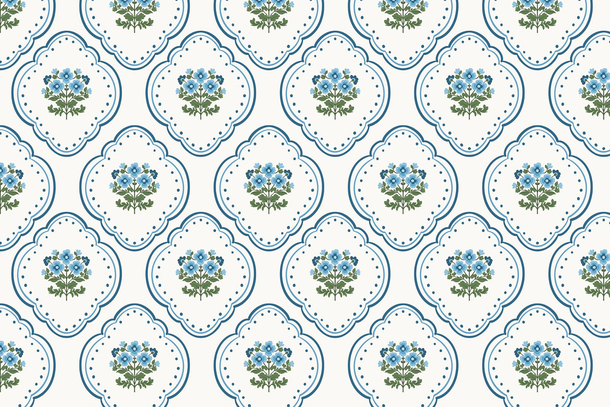 Blue Floral Clipart for Weddings, a Decorative Illustration by Hello Holly Studio (Photo 8 of 10)