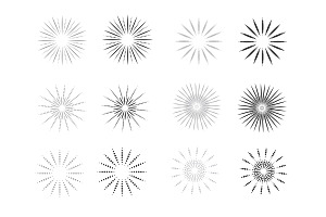 Firework Set 2 Procreate Brush Stamp