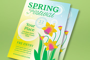 Yellow Y2K Spring Festival Flyer Set, a Flyer Template by graphicook (Thumbnail 2 of 3)